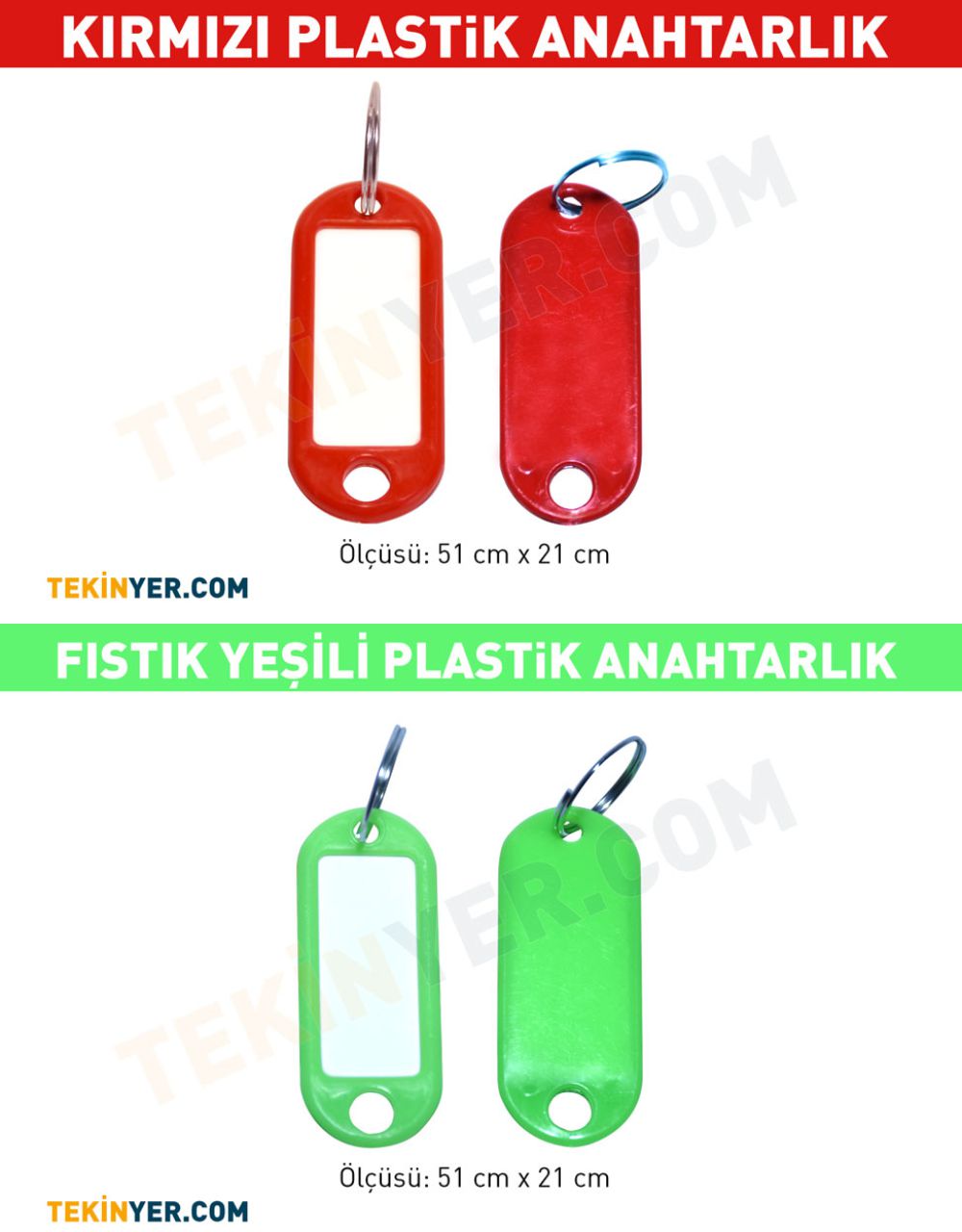 Trabzon Plastik Anahtarlık Alt Yapışma Payı
